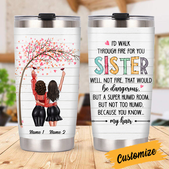 Personalized Friends Sister Steel Tumbler JL237 30O36 1
