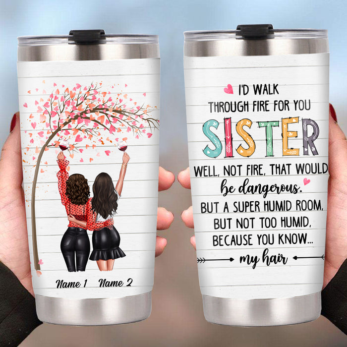 Personalized Friends Sister Steel Tumbler JL237 30O36 1