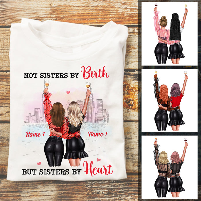 Personalized Friends Sisters By Heart T Shirt JL2311 95O57 1