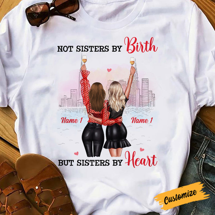 Personalized Friends Sisters By Heart T Shirt JL2311 95O57 1