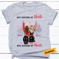 Personalized Friends Sisters By Heart T Shirt JL2311 95O57 thumb 1