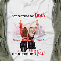 Personalized Friends Sisters By Heart T Shirt JL2311 95O57 thumb 1