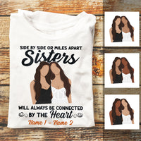 Personalized Friends Sisters By Heart T Shirt JL239 24O53 thumb 1