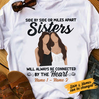 Personalized Friends Sisters By Heart T Shirt JL239 24O53 thumb 1