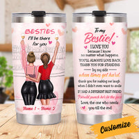 Personalized Friends Be There For You Steel Tumbler JL2310 30O34 thumb 1