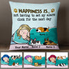 Personalized Happiness Is Dog Pillow JR251 29O47 (Insert Included) 1
