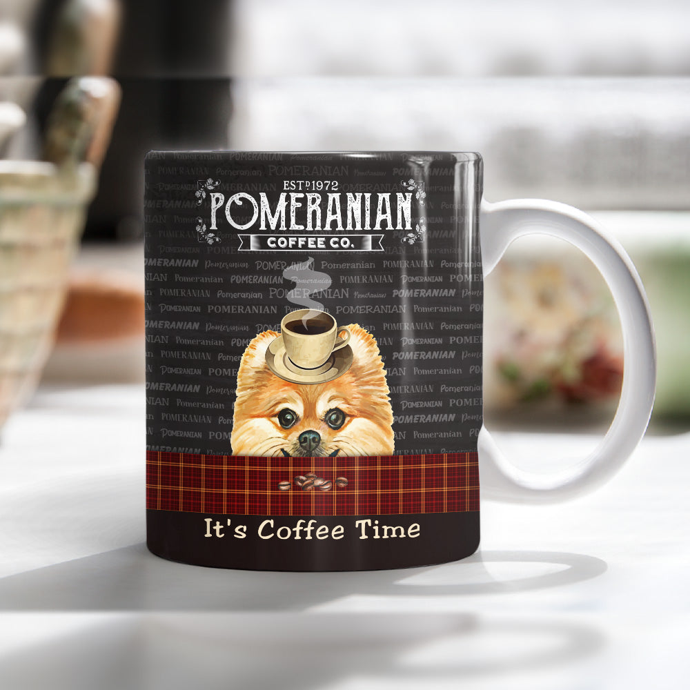 Pomeranian Dog Coffee Company Mug MR0404 95O53