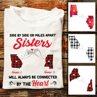 Personalized Friends Sisters Connected T Shirt JL291 95O36 thumb 1
