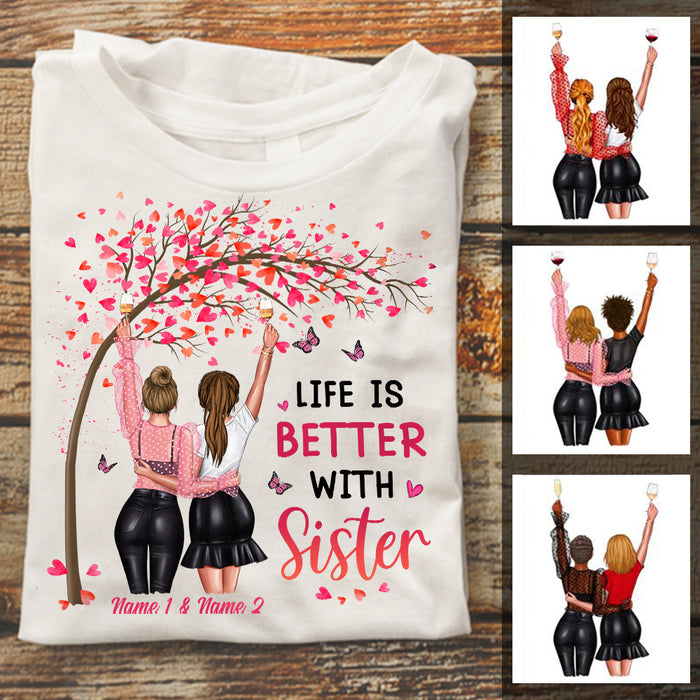 Personalized Friends Sister T Shirt JL242 30O34 1