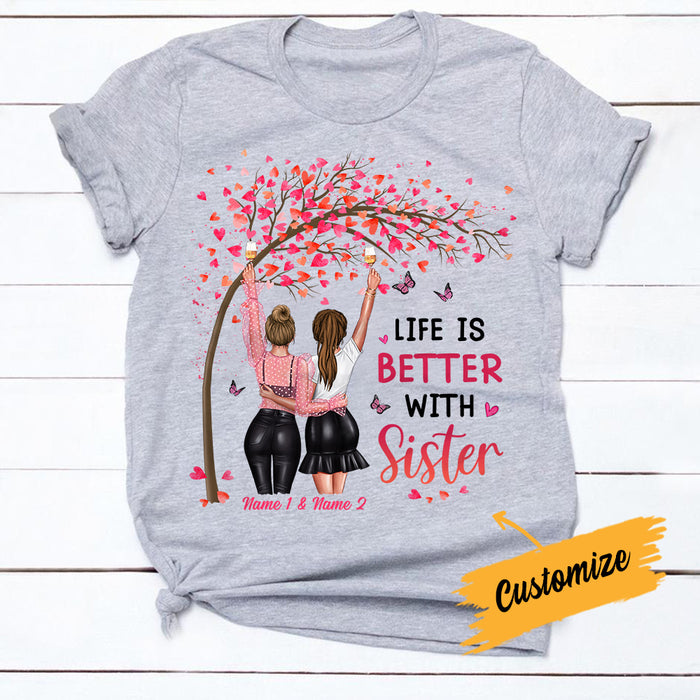 Personalized Friends Sister T Shirt JL242 30O34 1