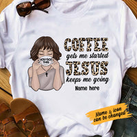 Personalized BWA Coffee Jesus T Shirt JL271 24O53 thumb 1
