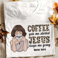 Personalized BWA Coffee Jesus T Shirt JL271 24O53 thumb 1