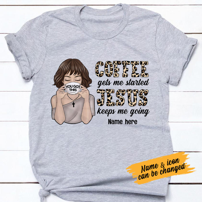 Personalized BWA Coffee Jesus T Shirt JL271 24O53 1