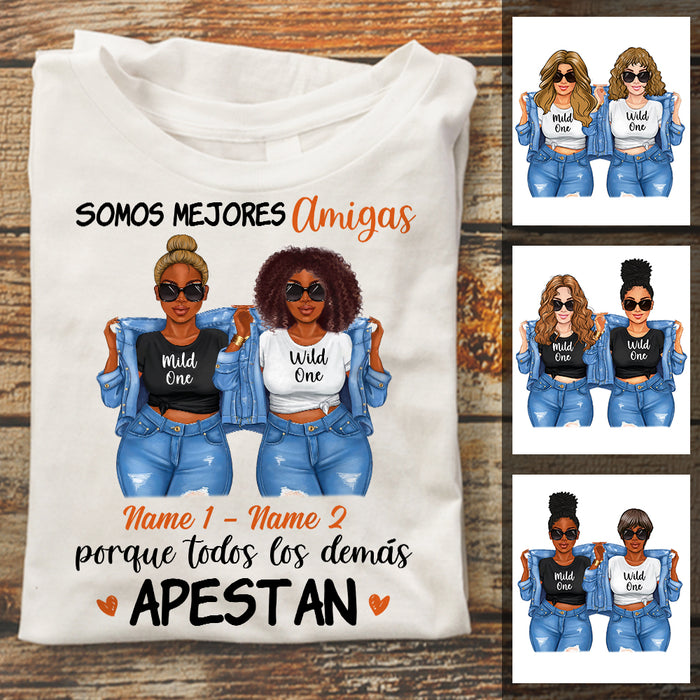 Personalized BWA Friends Spanish Amigas T Shirt JL244 26O34 1