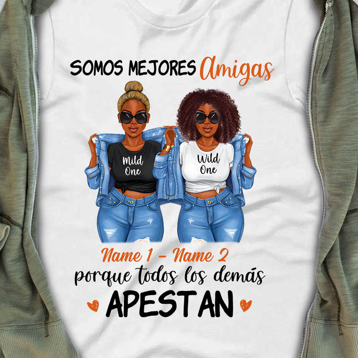 Personalized BWA Friends Spanish Amigas T Shirt JL244 26O34 1