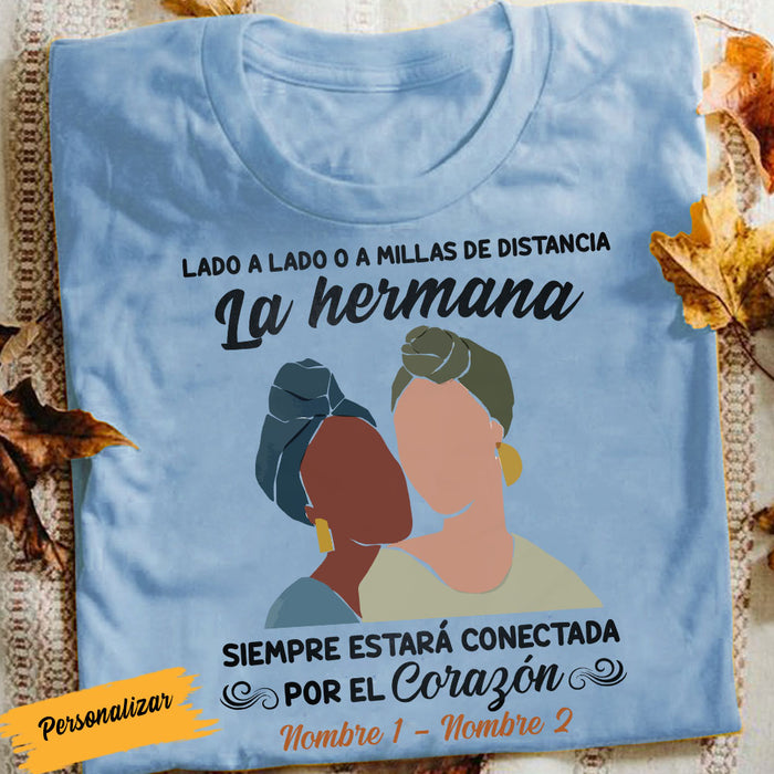 Personalized Friends Sister BWA Spanish T Shirt JL245 30O58 1
