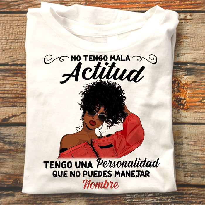 Personalized BWA Personality Spanish Personalidad T Shirt JL242 67O58 1