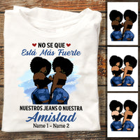 Personalized Friend Amiga Spanish BWA T Shirt JL244 65O47 thumb 1