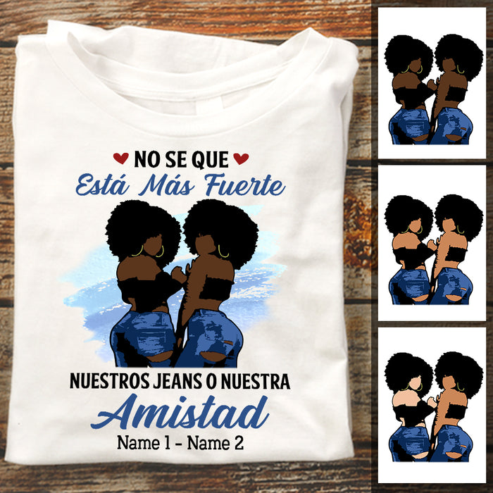 Personalized Friend Amiga Spanish BWA T Shirt JL244 65O47 1