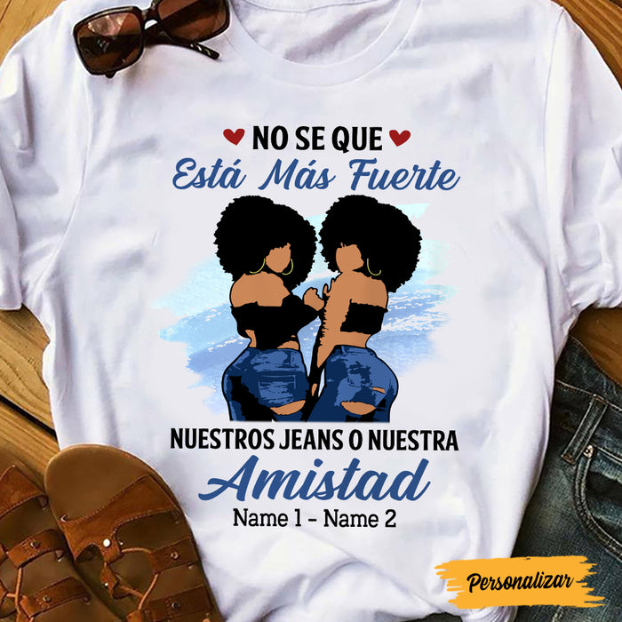 Personalized Friend Amiga Spanish BWA T Shirt JL244 65O47 1