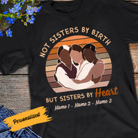 Personalized Friends Sisters By Heart T Shirt JL273 24O58 thumb 1