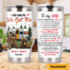Personalized Camping Couple Steel Tumbler JL305 30O47 1
