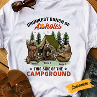 Personalized Camping Friends Bear T Shirt JL298 95O57 thumb 1