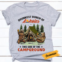 Personalized Camping Friends Bear T Shirt JL298 95O57 thumb 1