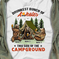 Personalized Camping Friends Bear T Shirt JL298 95O57 thumb 1