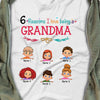 Personalized Mom Grandma T Shirt JL81 26O57 1