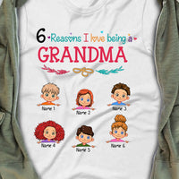 Personalized Mom Grandma T Shirt JL81 26O57 thumb 1