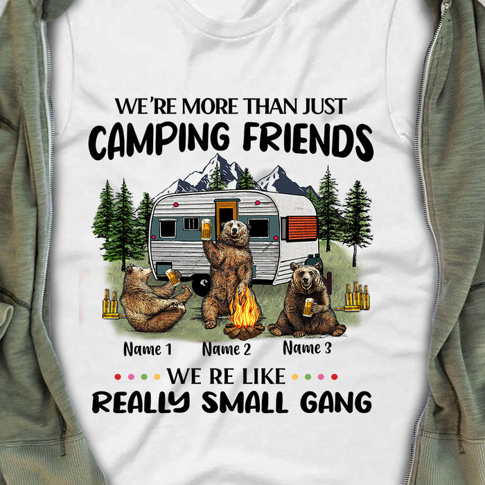 Personalized Camping Bear Friends T Shirt JL295 30O34 1
