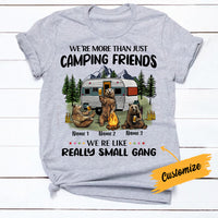 Personalized Camping Bear Friends T Shirt JL295 30O34 thumb 1