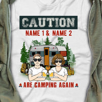 Personalized Couple Camping Funny T Shirt JL271 87O57 thumb 1