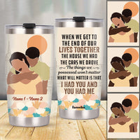 Personalized Couple You Had Me Steel Tumbler JL276 26O58 thumb 1