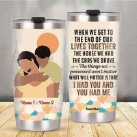 Personalized Couple You Had Me Steel Tumbler JL276 26O58 thumb 1