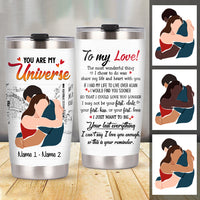 Personalized Couple Steel Tumbler JL277 26O47 thumb 1