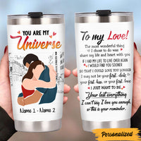 Personalized Couple Steel Tumbler JL277 26O47 thumb 1