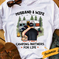 Personalized Camping Partners Couple T Shirt JL274 95O34 thumb 1