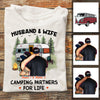 Personalized Camping Partners Couple T Shirt JL274 95O34 1