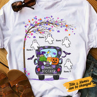 Personalized Grandma Boo Crew Halloween T Shirt JL271 81O53 thumb 1