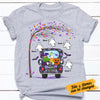 Personalized Grandma Boo Crew Halloween T Shirt JL271 81O53 1