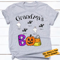 Personalized Halloween Grandma Boo T Shirt JL2714 24O57 thumb 1