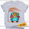 Personalized Grandma Little Pumpkin Fall Halloween T Shirt JL272 81O58 1