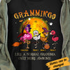 Personalized Grandma Flamingo Halloween T Shirt JL2710 24O34 1