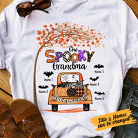 Personalized Mom Grandma Spooky Halloween T Shirt JL273 30O53 thumb 1
