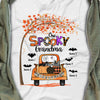 Personalized Mom Grandma Spooky Halloween T Shirt JL273 30O53 1