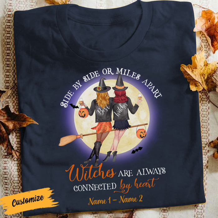 Personalized Witches Friends Fall Halloween T Shirt JL276 30O58 1
