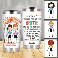 Personalized Friends Steel Tumbler JL275 26O34 thumb 1