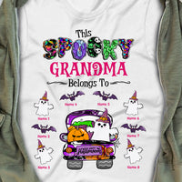 Personalized This Spooky Grandma Halloween T Shirt JL2712 24O47 thumb 1